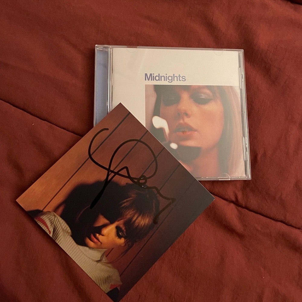 midnights signed cd